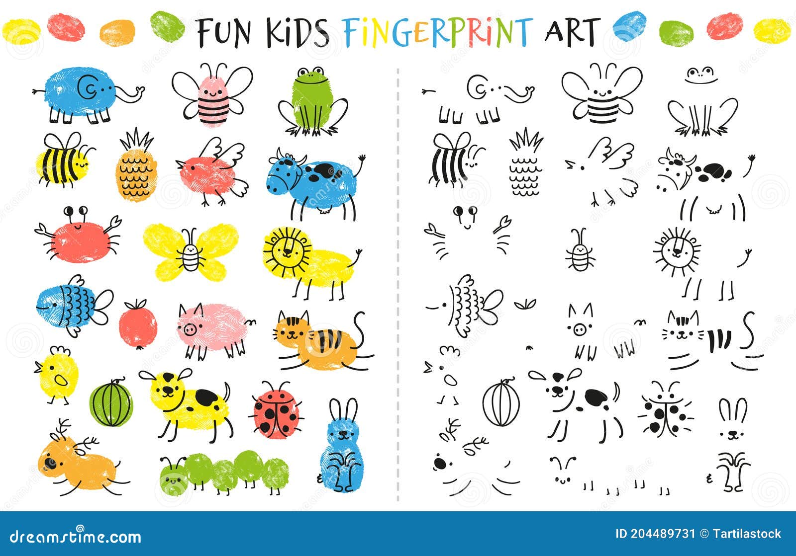Manualidades de pintura de dedos para niños juguetes interactivos de dibujo  Ehuebsd educativo para guardería regalos para niños