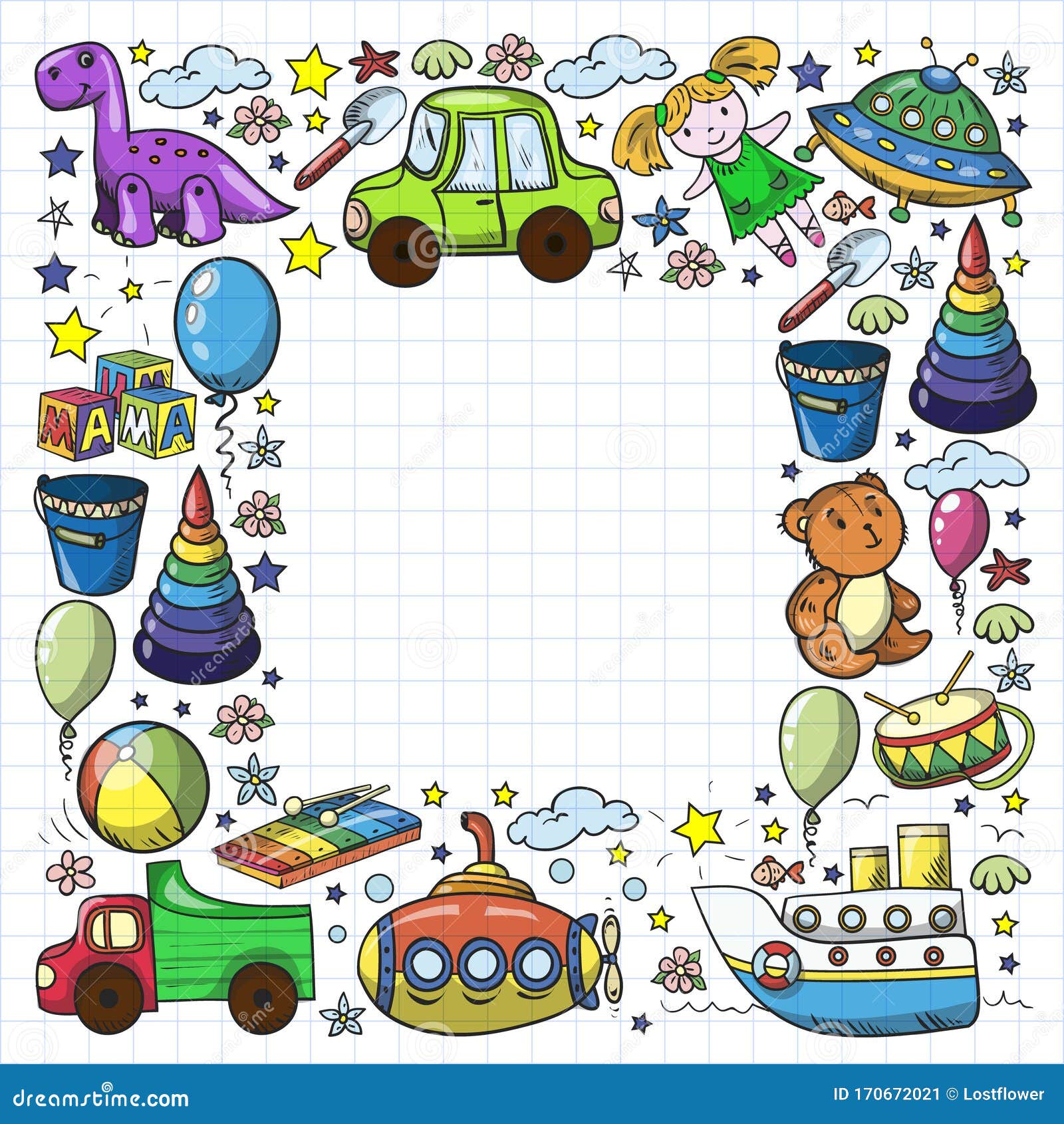 Juego De Juguetes Para Bebés Dibujo De Dibujos Animados De Estilo Plano Vectorial Juguetes De Madera Y Plástico, Diversión Y Acti Ilustración del Vector - Ilustración de felpa, submarino: 170672021 Juego De Juguetes Para Bebés Dibujo De Dibujos Animados De Estilo Plano Vectorial Juguetes De Madera Y Plástico, Diversión Y Acti Ilustración del Vector - Ilustración de felpa, submarino: 170672021