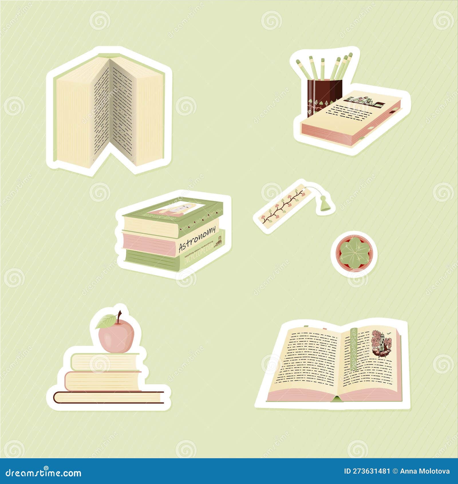 Dibujo de emoji de libro abierto para colorear