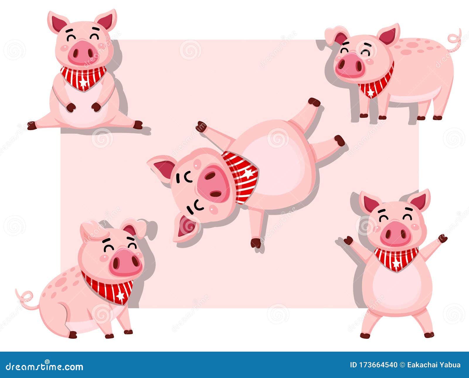 Juego De Pegatinas De Dibujos Animados Para Cerdos Ilustración Vectorial Con Animal Feliz De Dibujos Animados Ilustración del Vector - Ilustración de selva, planta: 173664540 Juego De Pegatinas De Dibujos Animados Para Cerdos Ilustración Vectorial Con Animal Feliz De Dibujos Animados Ilustración del Vector - Ilustración de selva, planta: 173664540