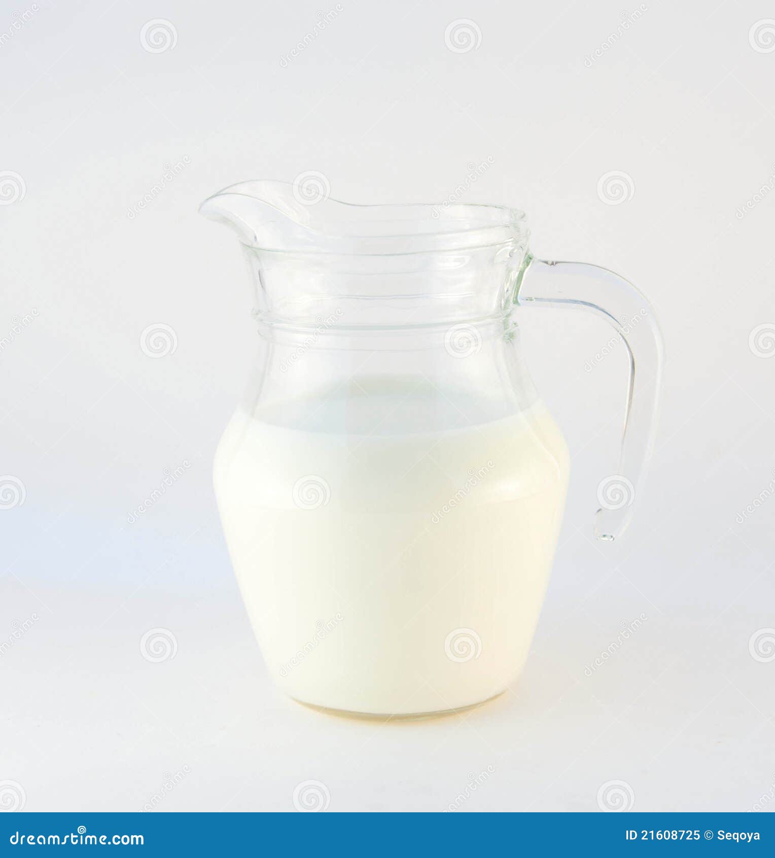 Jug of fresh cow milk stock image. Image of refreshment 21608725