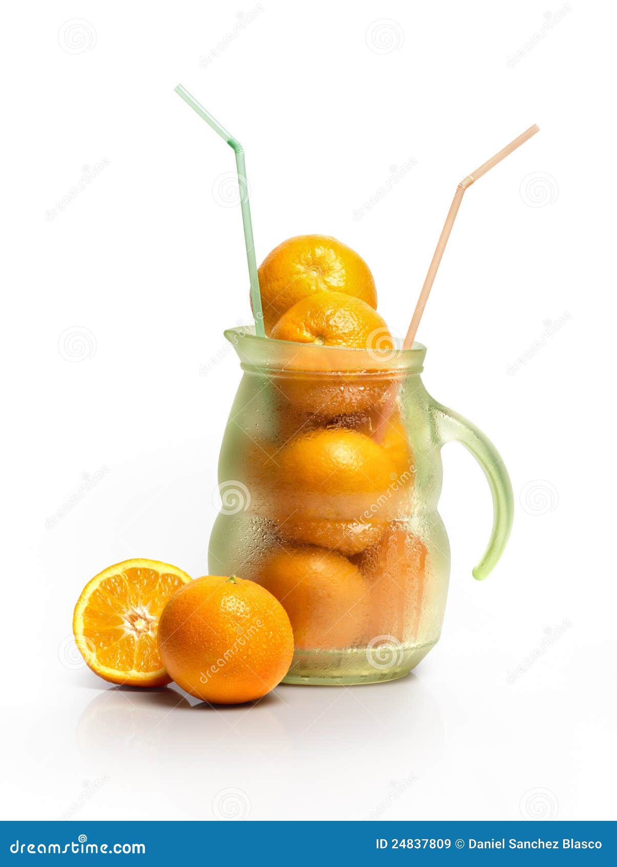 Jug juice orange stock image. Image of beverage, refreshment 24837809