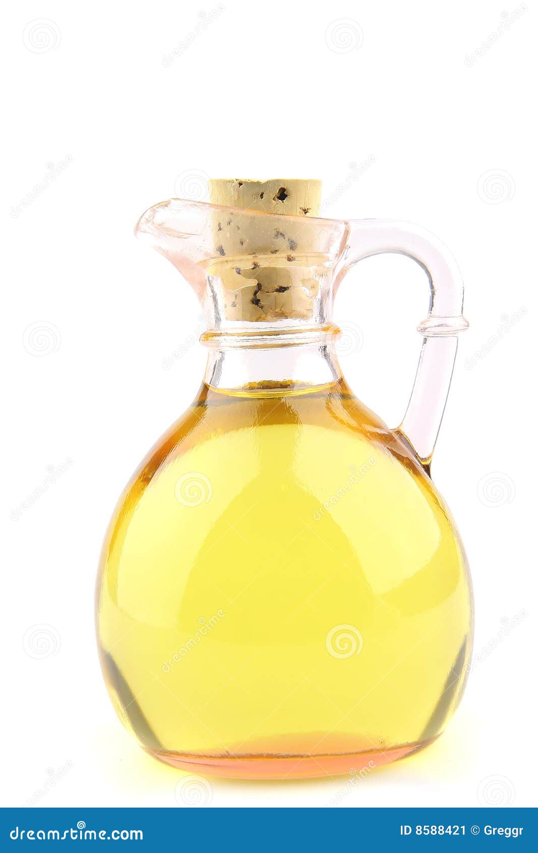 Jug of oil stock image. Image of gold, vegetarian, salad 8588421