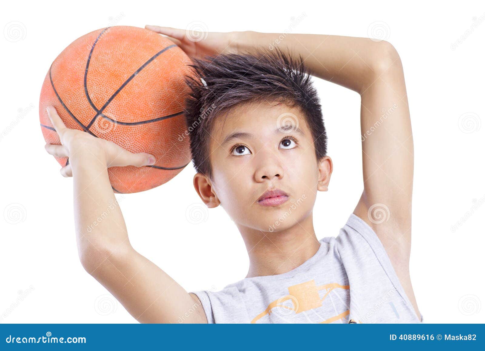 Joven Jugador De Baloncesto Foto de archivo - Imagen de bola, juego:  40889616, image size:1600x1157