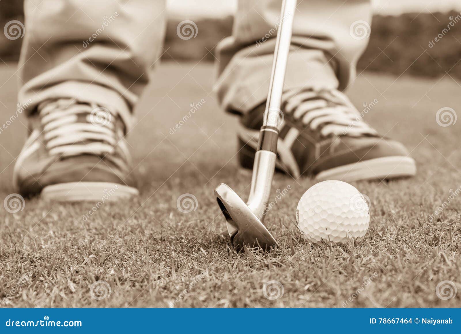 Jugador de golf foto de archivo. Imagen de exterior, golf 78667464