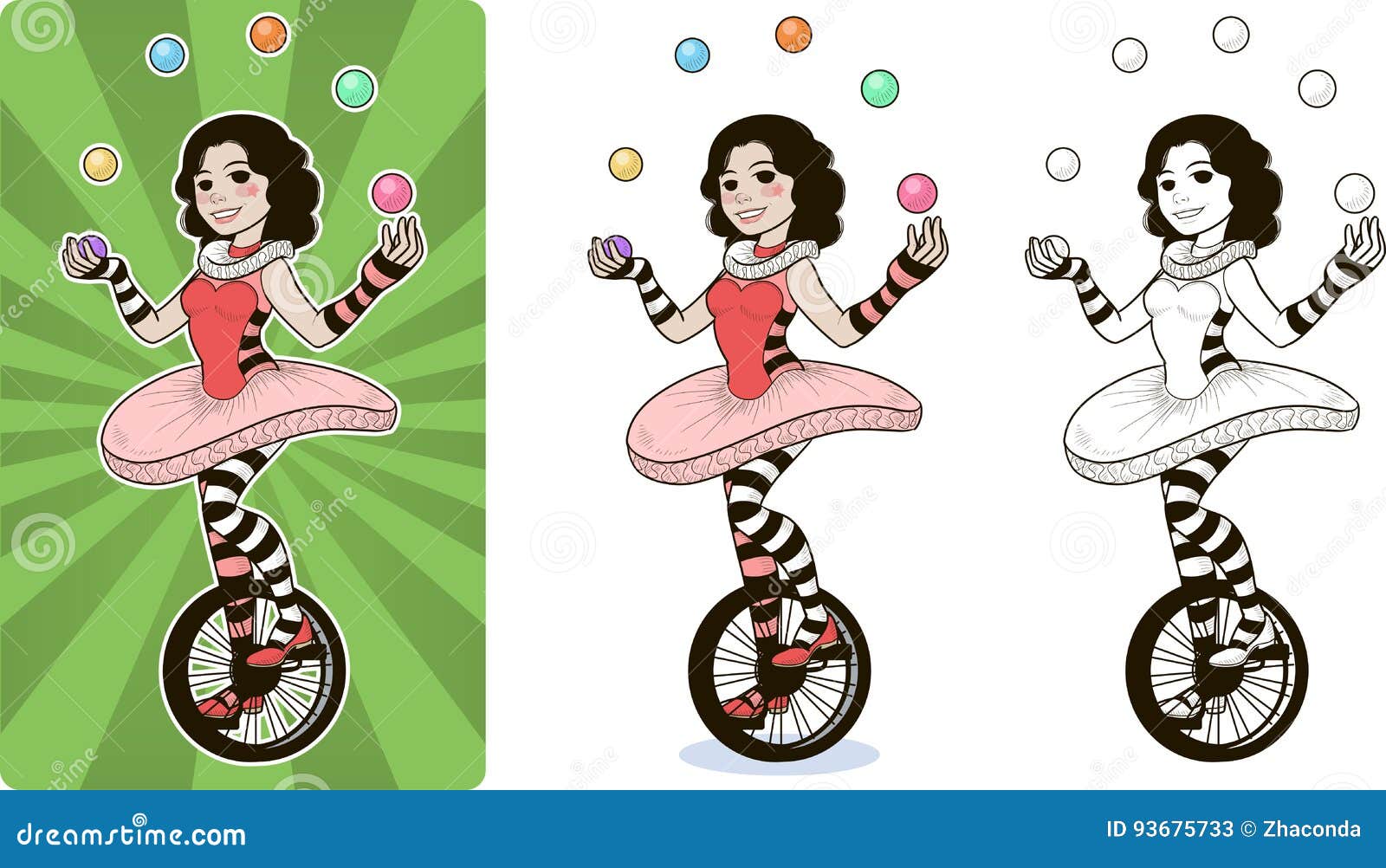 Circus Juggler Clip Art