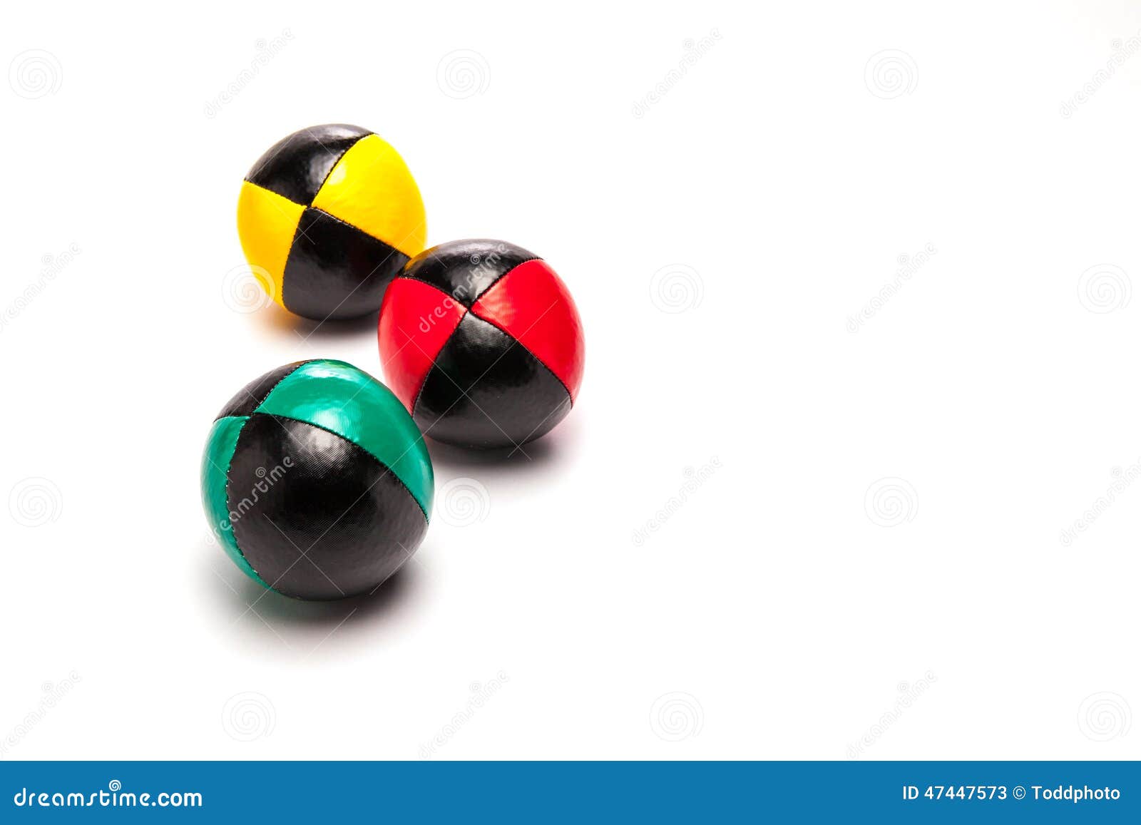 Juggling Balls on White Background Stock Image Image of soft, beanbag