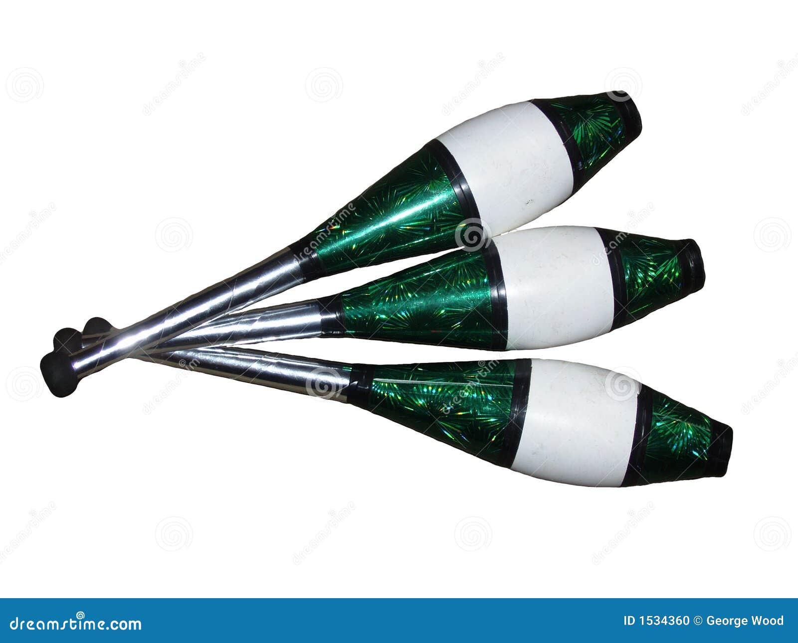 Juggling Clubs Stock Photo Image 1534360