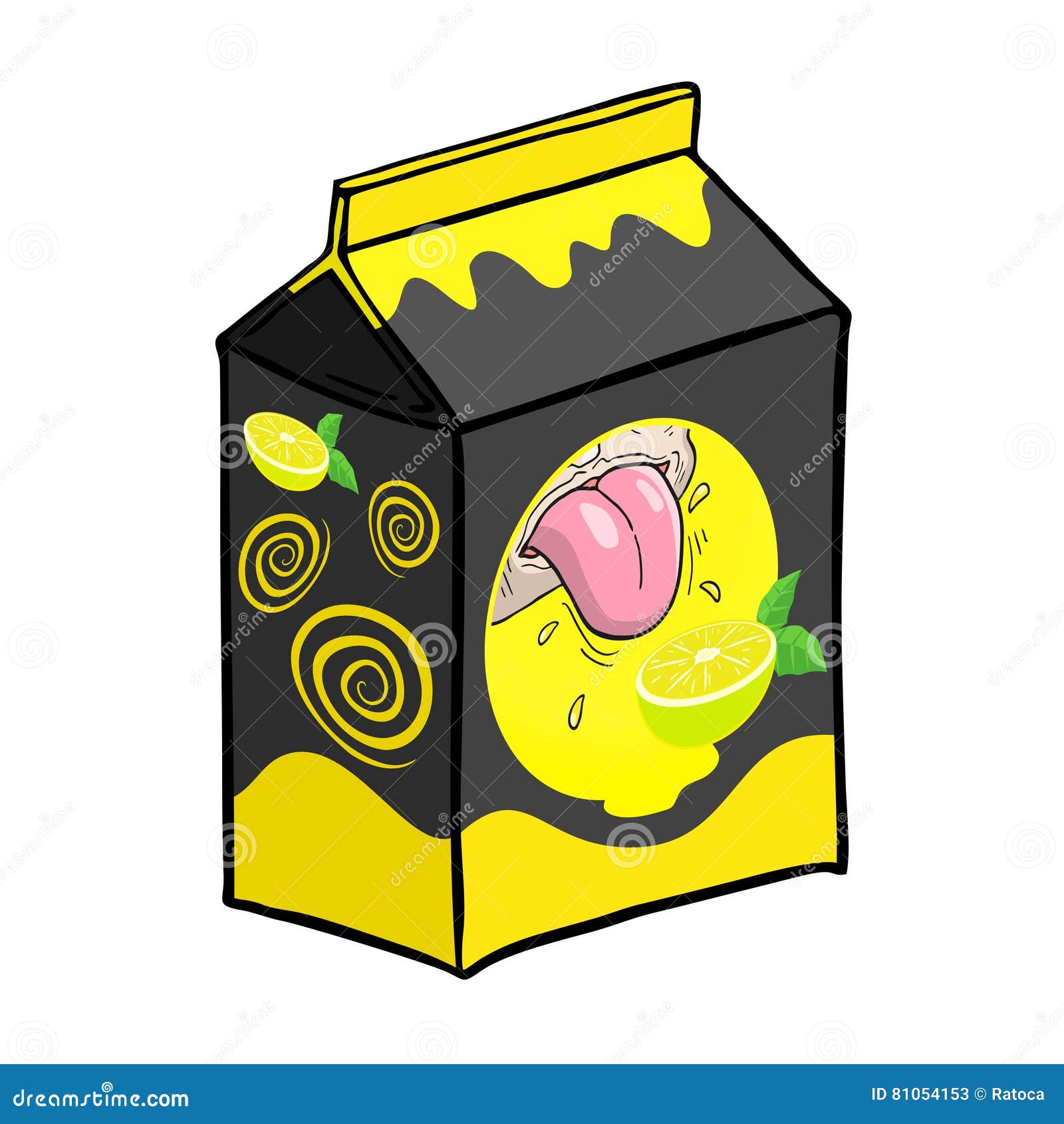 Juice box stock vector. Illustration of design, milk 81054153