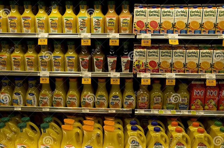 Juice grocery store editorial stock image. Image of grocery 49487609