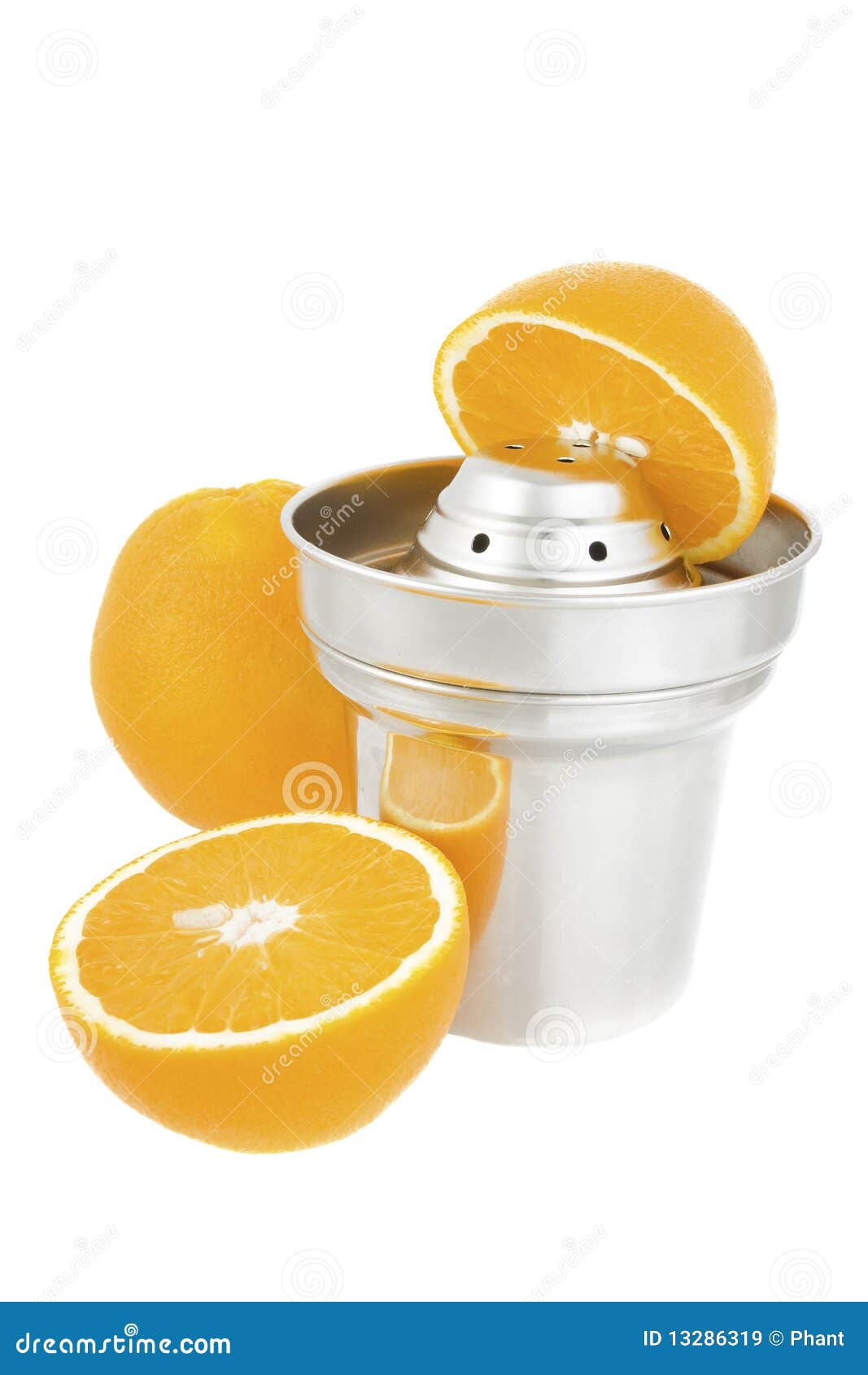 Juicer with oranges stock image. Image of white, kitchen 13286319