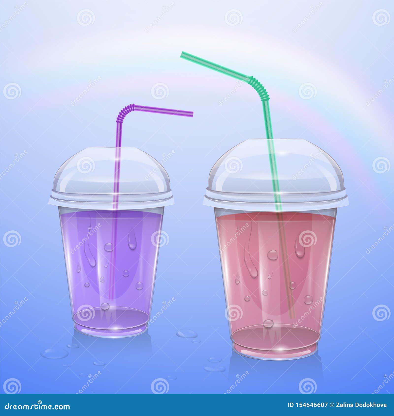 Download Juices Mockup Smoothie Cup Isolated On Transparent Background 3d Illustration Realistic Plastic Cup With Juice Vector Stock Vector Illustration Of Clear Brand 154646607