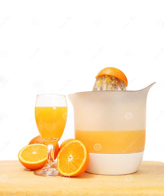 Juicing oranges stock image. Image of fruit, juice, squeezed 5687265