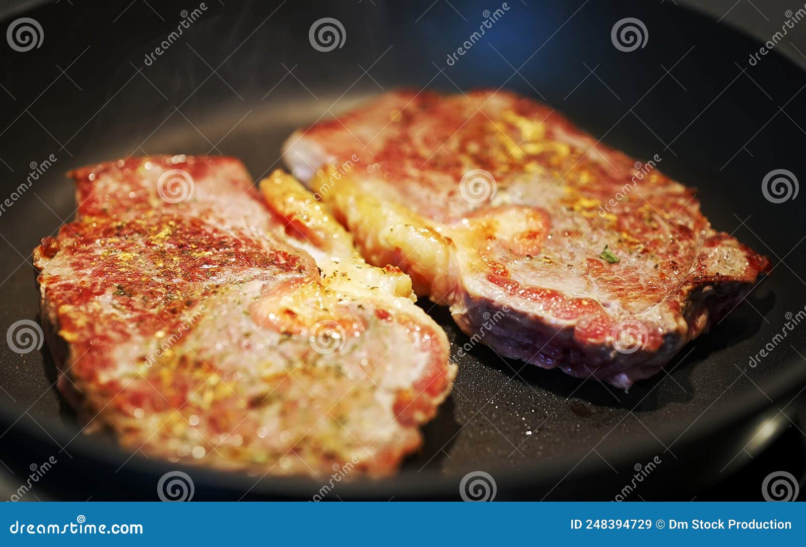 Juicy beef tenderloin stock image. Image of american 248394729