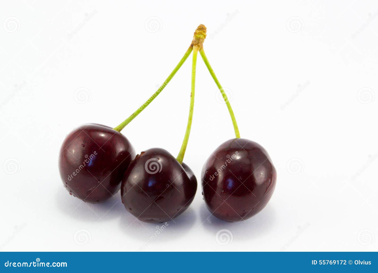 Juicy cherry stock photo. Image of beautiful, macro, freshness 55769172