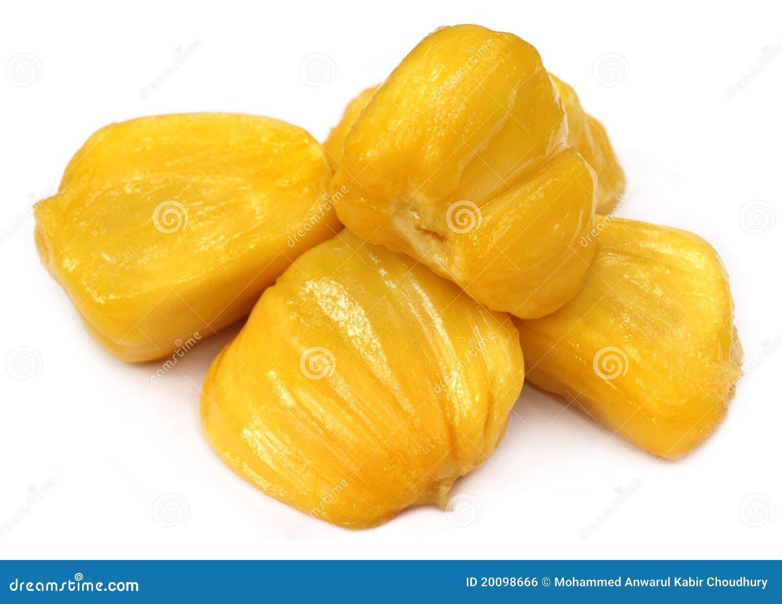 Juicy jackfruit flesh stock photo. Image of country, fruit 20098666