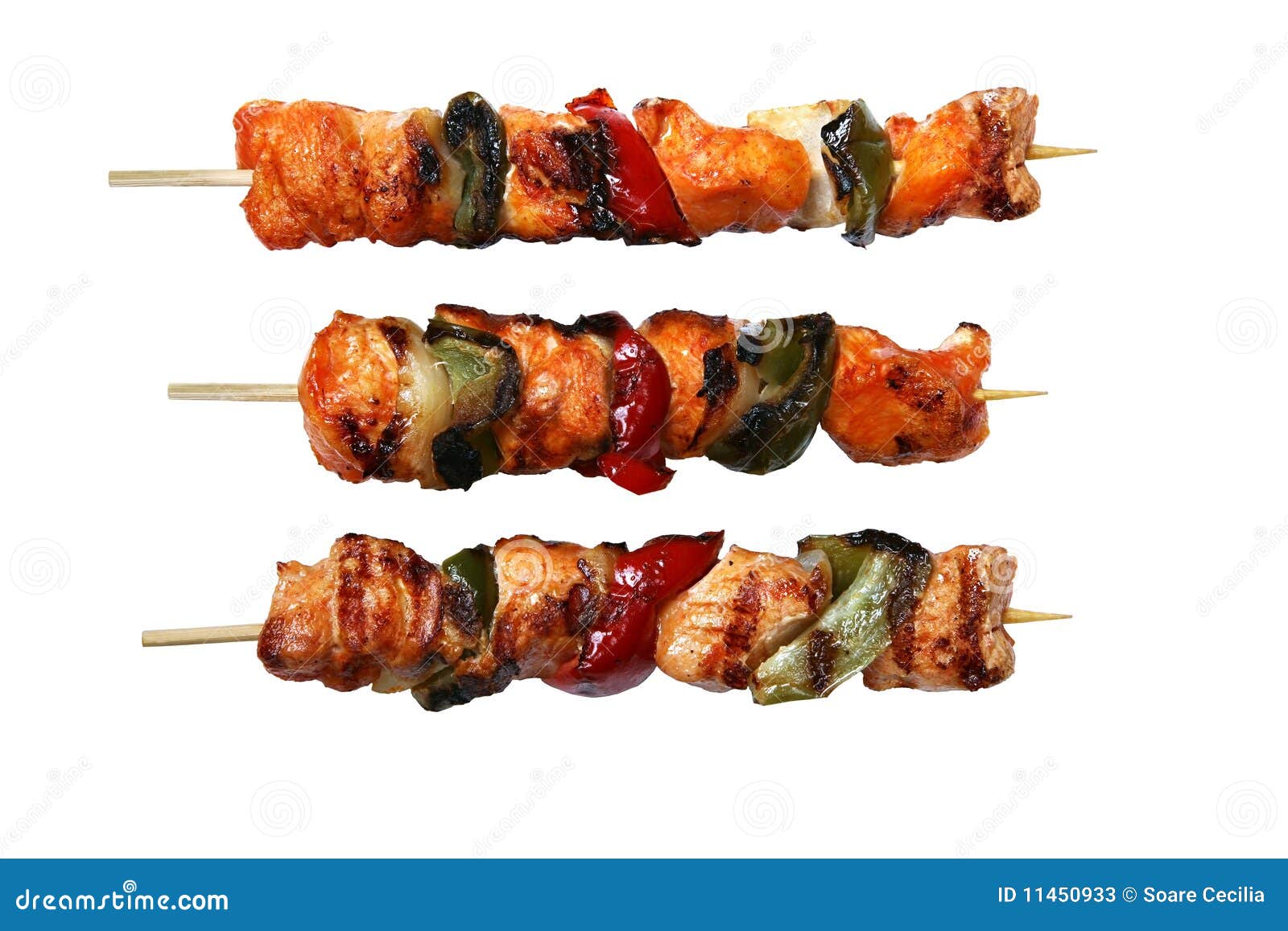 Juicy kabobs stock image. Image of refreshing, steak 11450933