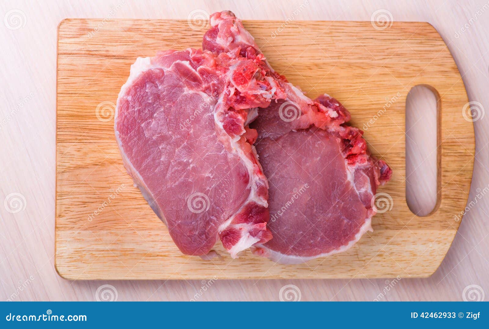 Juicy Piece Fresh Meat (pork, Beef, Lamb) Stock Image Image of