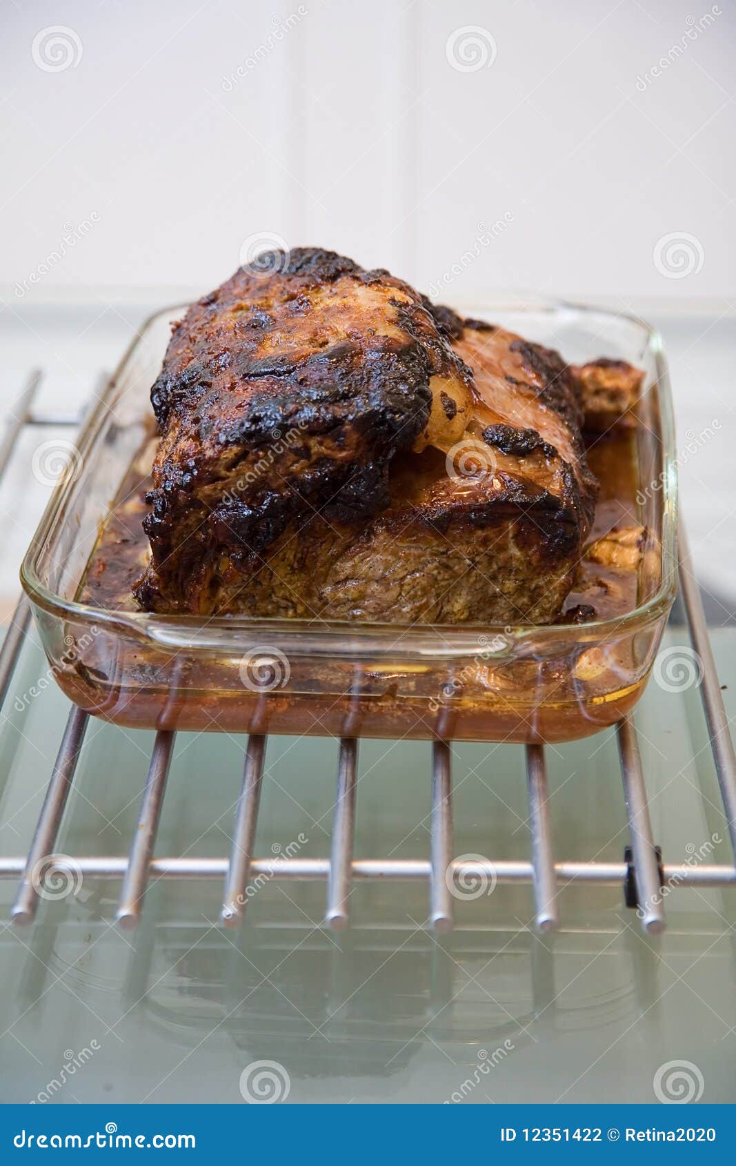 Juicy Roast Beef stock photo. Image of marinade, luxury 12351422