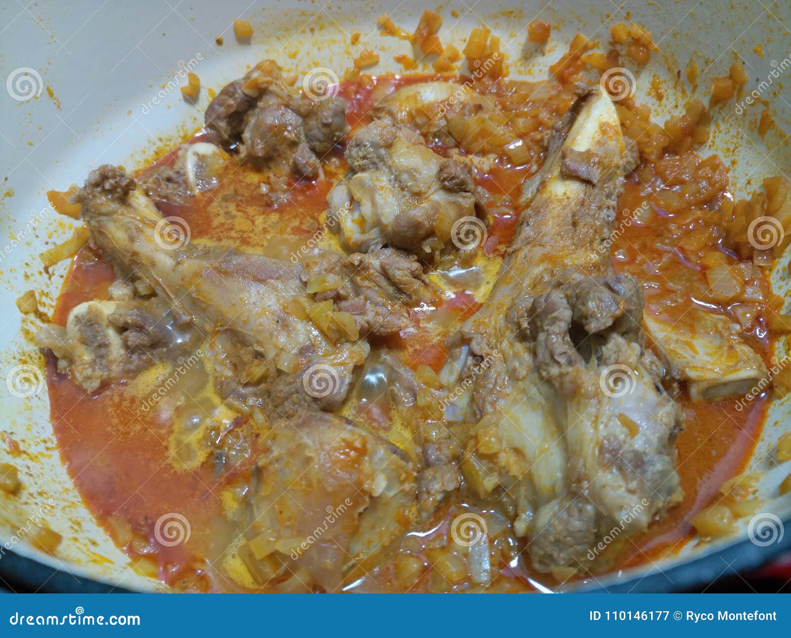 Lamb bone stew cooked stock image. Image of lamb, succulent 110146177