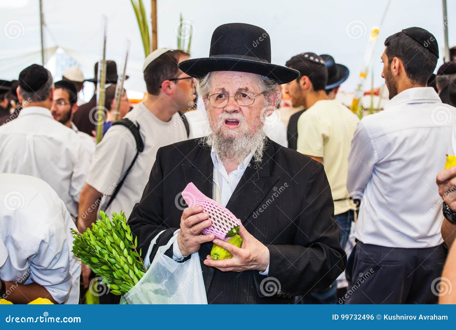 Chapeau de Rabbin, avec Barbe et Lunettes - Aux Feux de la Fête