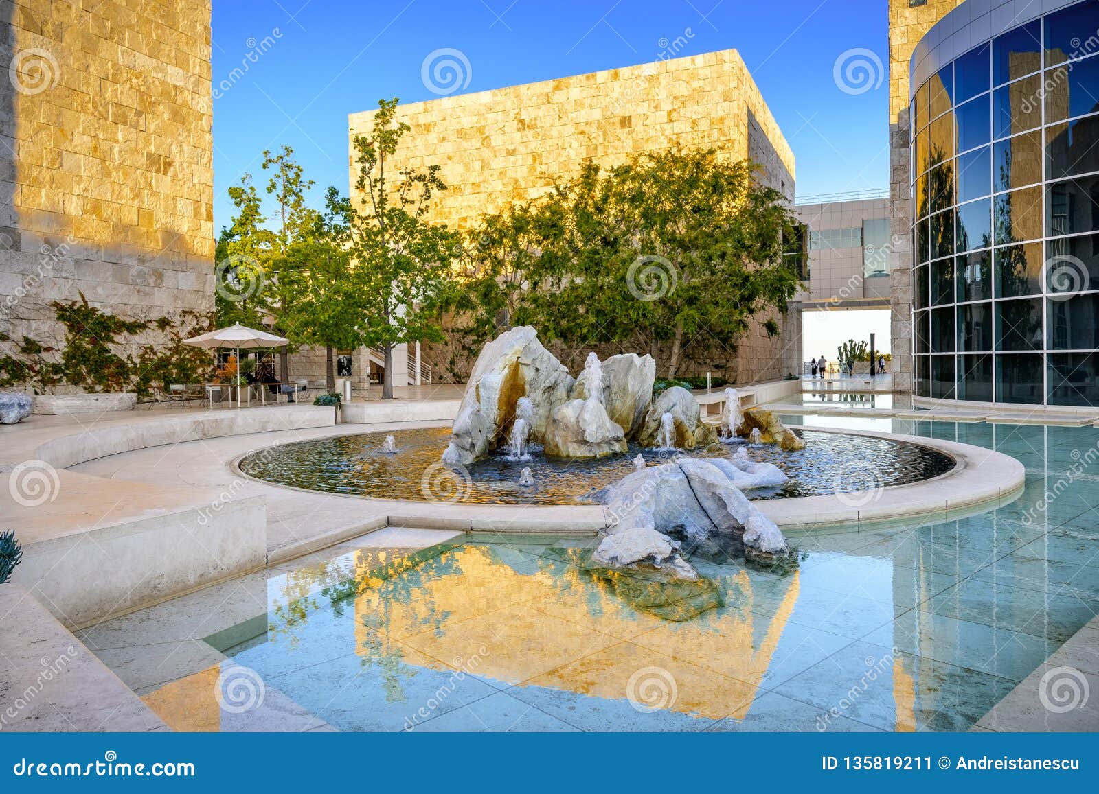 8 Juin 2018 Los Angelescaetats Unis Fontaine Deau Dans