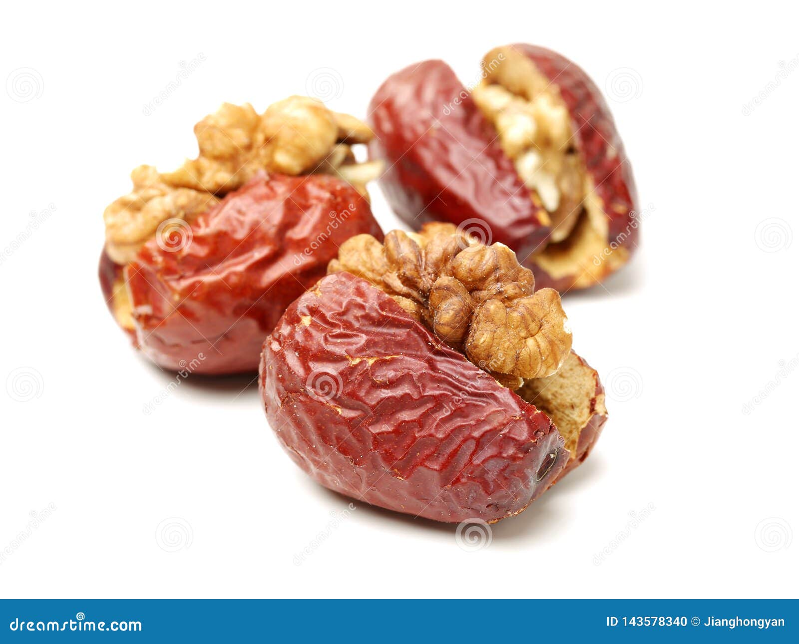 Jujube walnut stock photo. Image of nutrition, seeds 143578340
