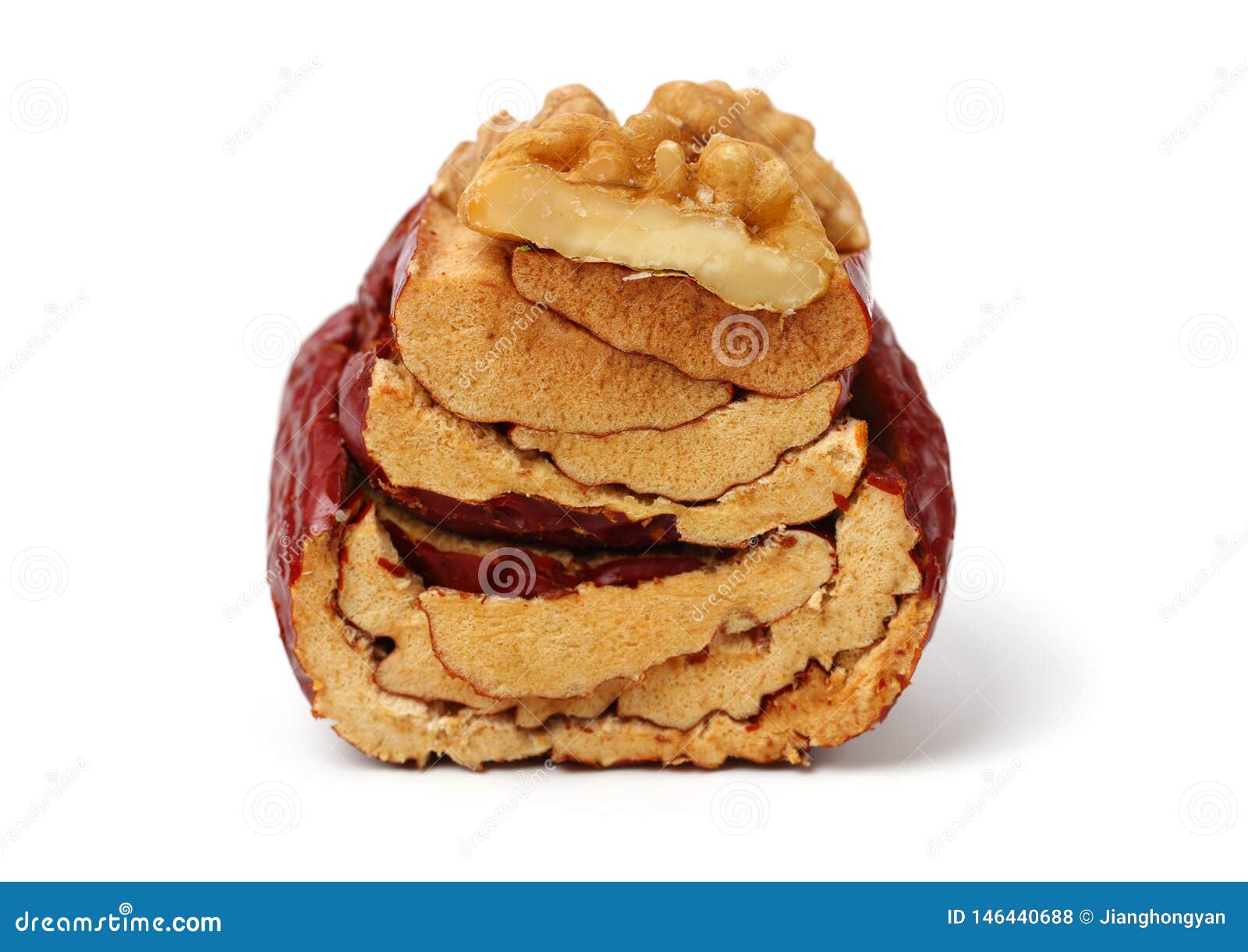 Jujube walnut stock photo. Image of roasted, delicious 146440688