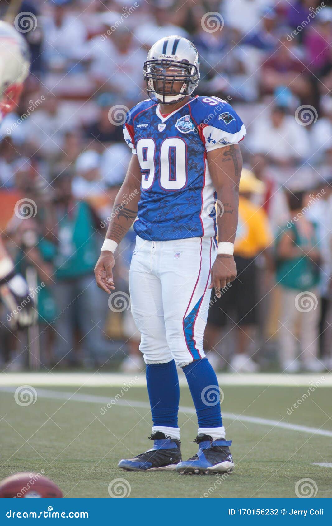 Julius Peppers, 2007 NFL Pro Bowl Game Editorial Photography ...