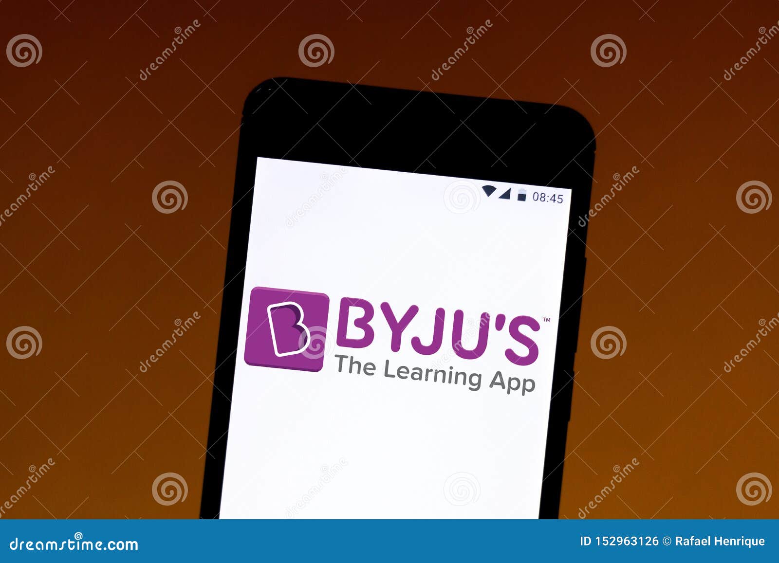 july brazil photo illustration byjus learning app logo displayed smartphone 152963126
