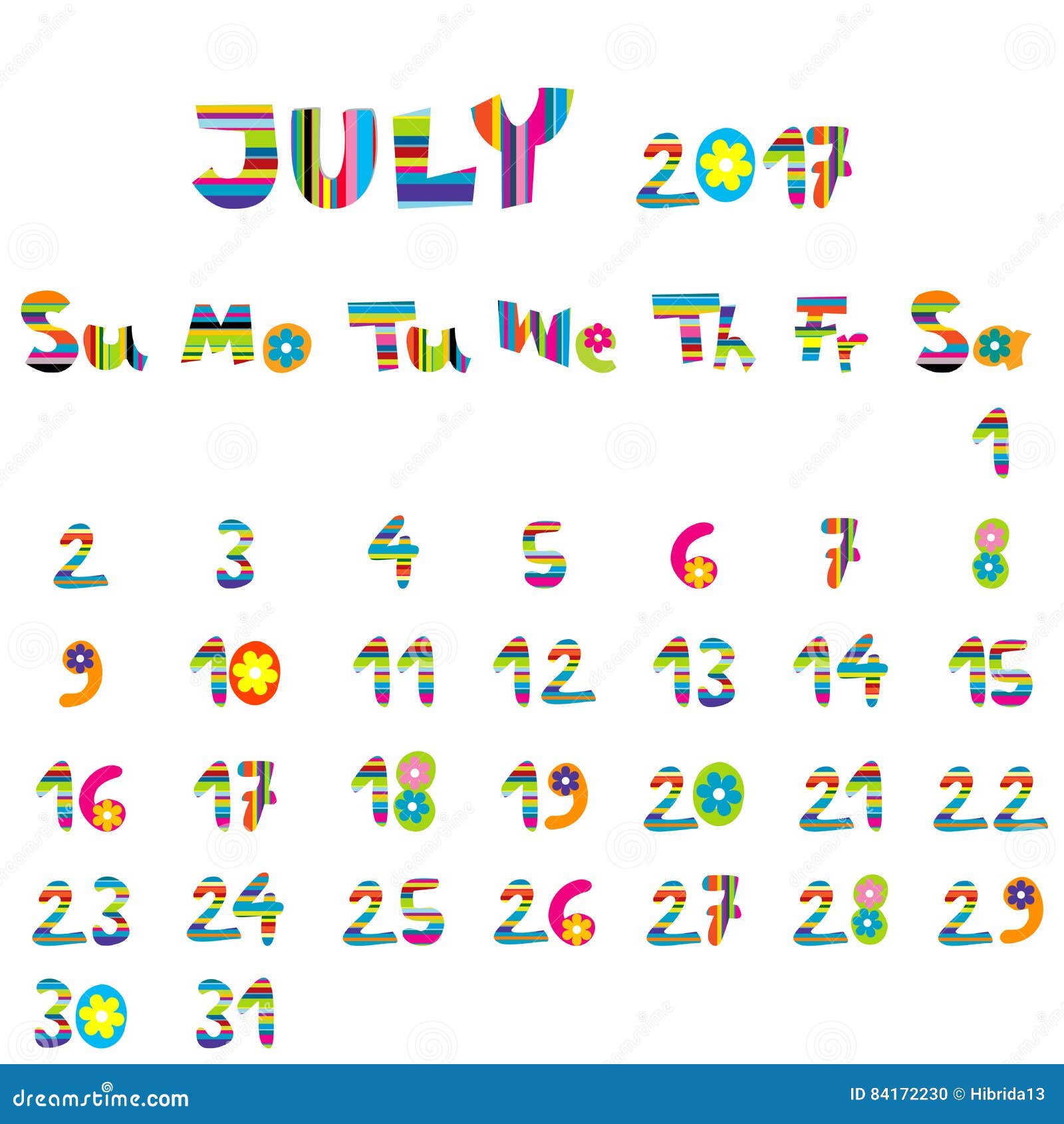 july-2017-calendar-stock-vector-illustration-of-monthly-84172230