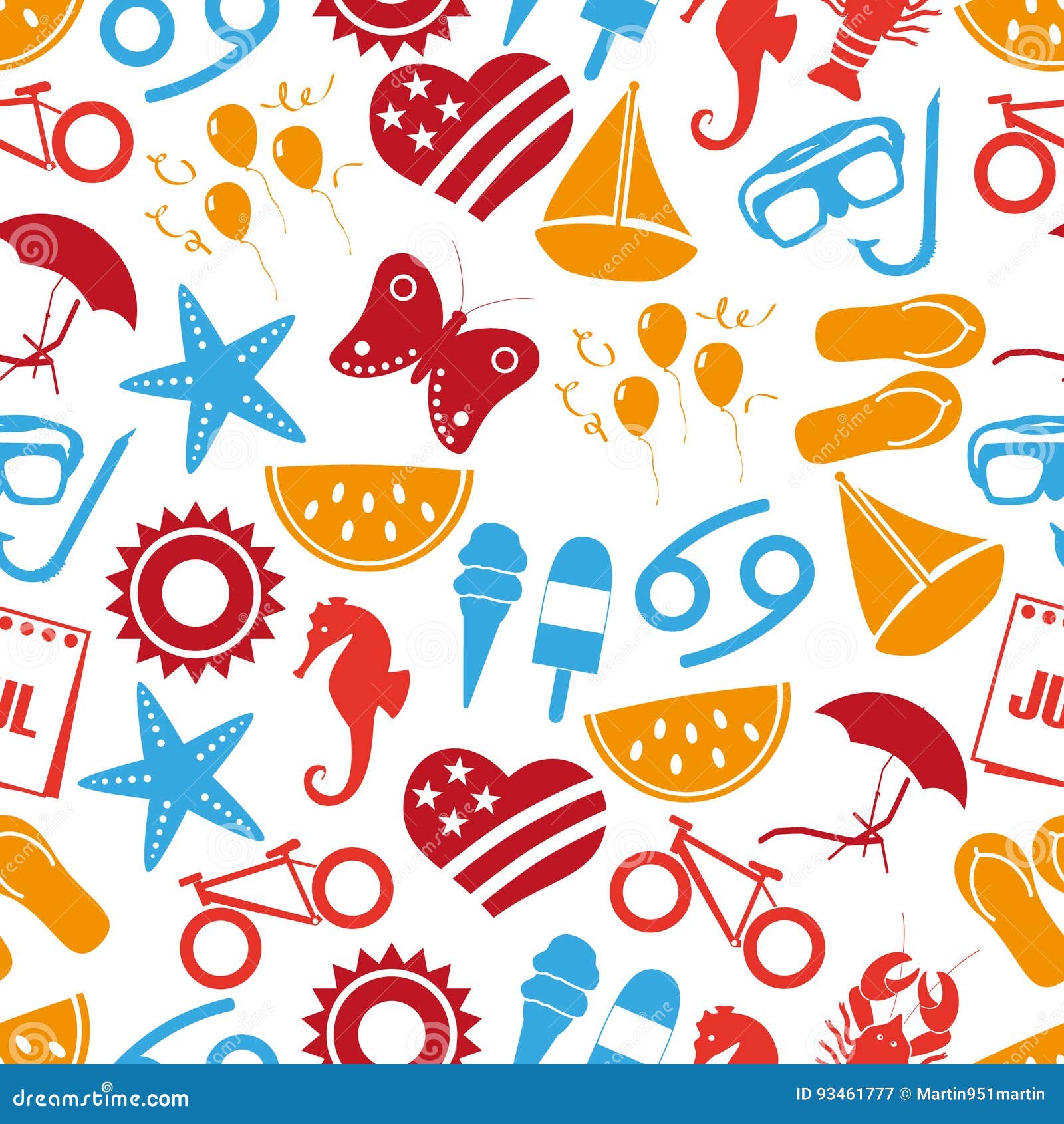July national monthly themes