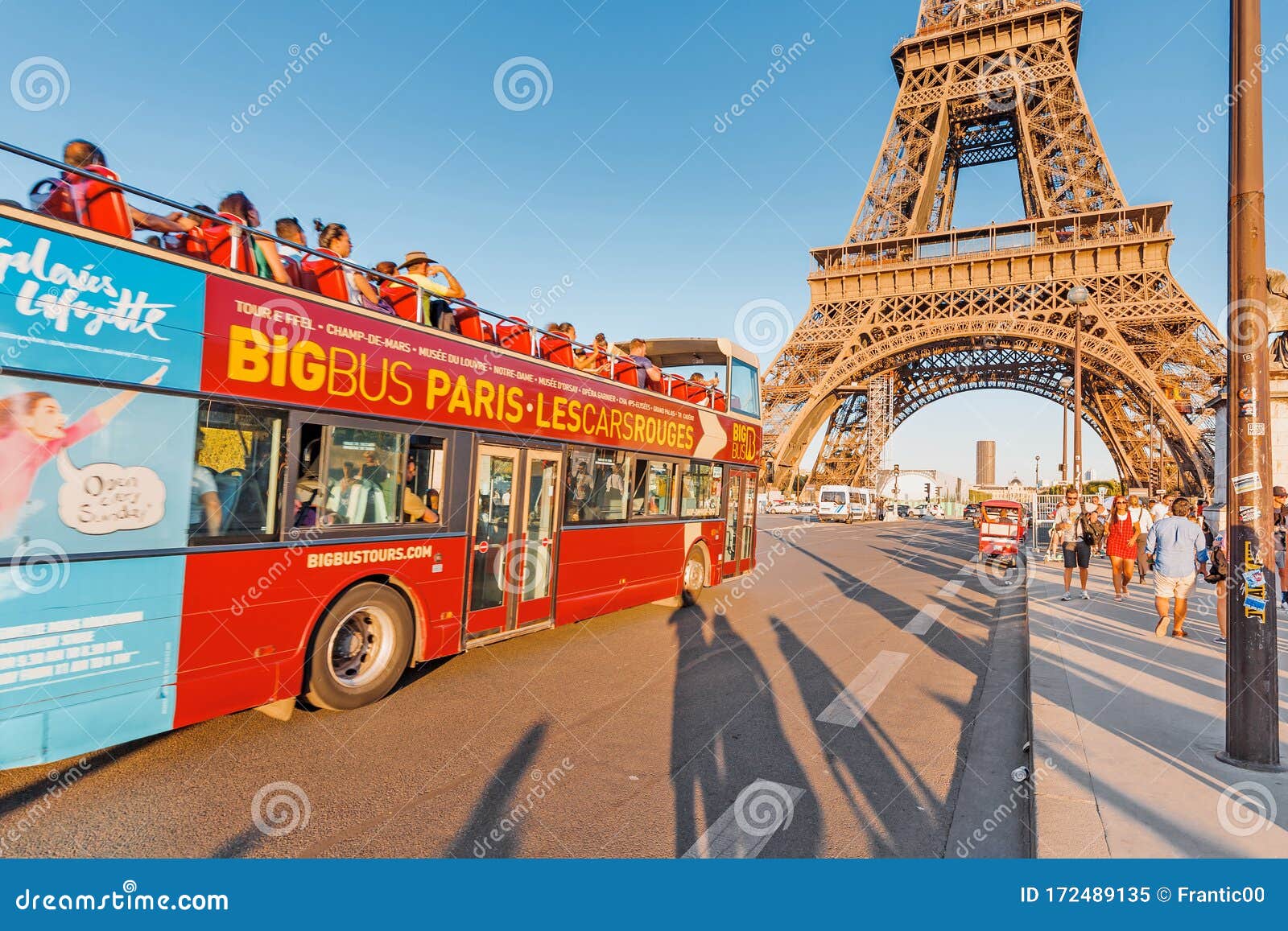 big bus tour eiffel