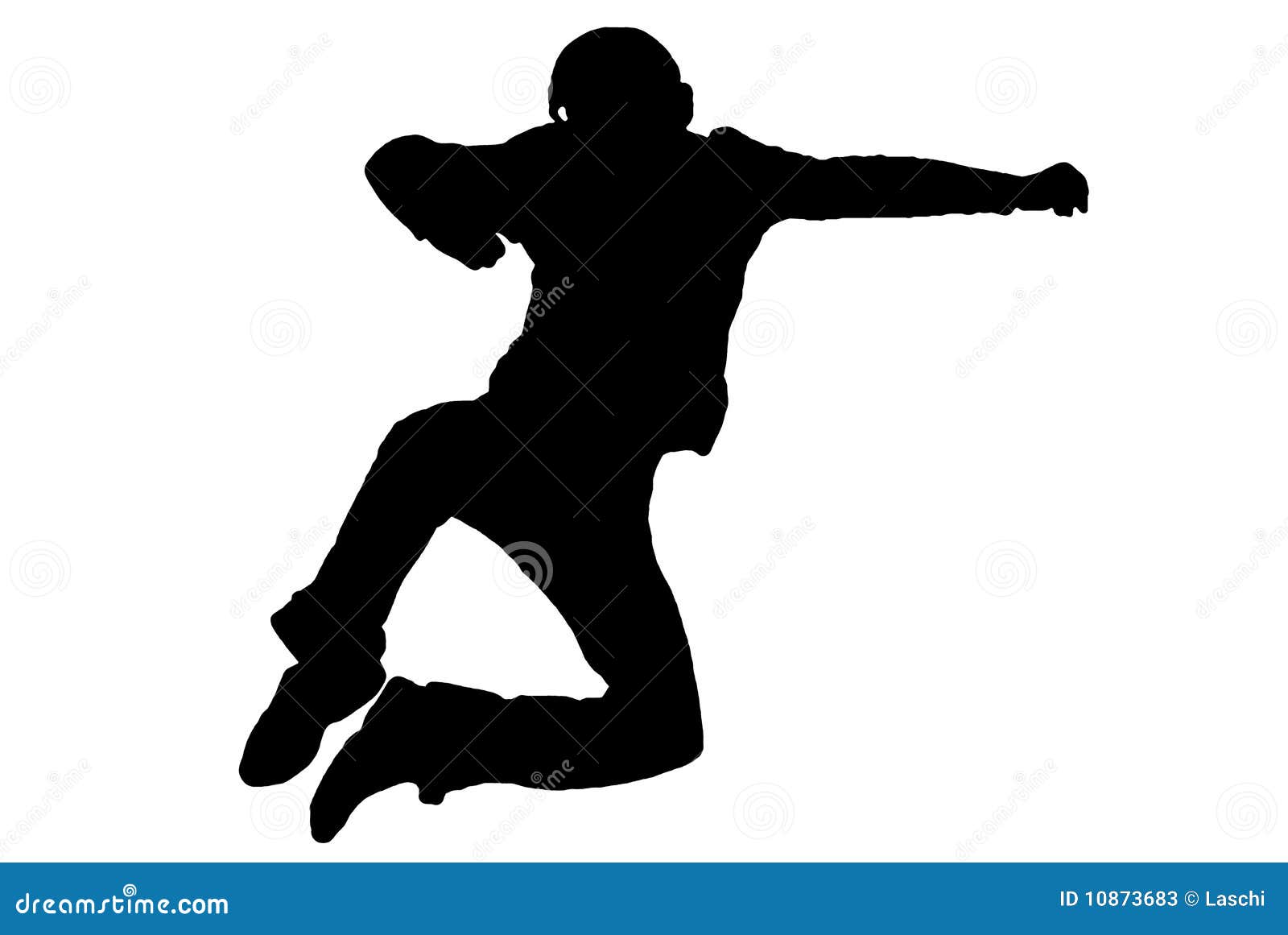 Jump stock illustration. Illustration of business, adult - 10873683