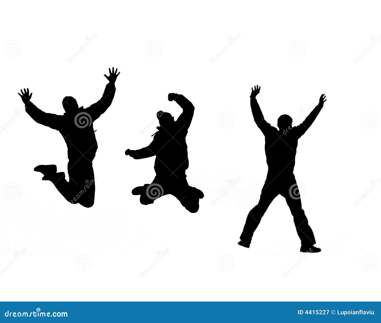 Jump around stock illustration. Illustration of activity 4415227