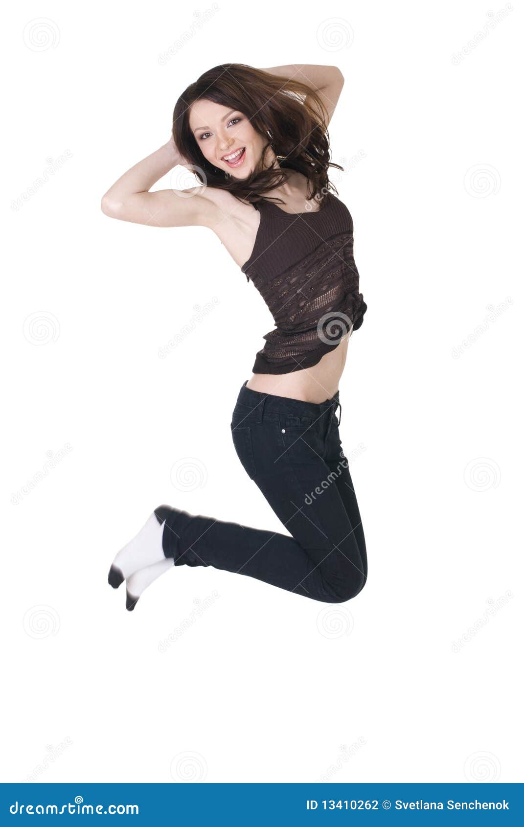 Jump for joy stock photo. Image of dance, athlete, freestyle - 13410262