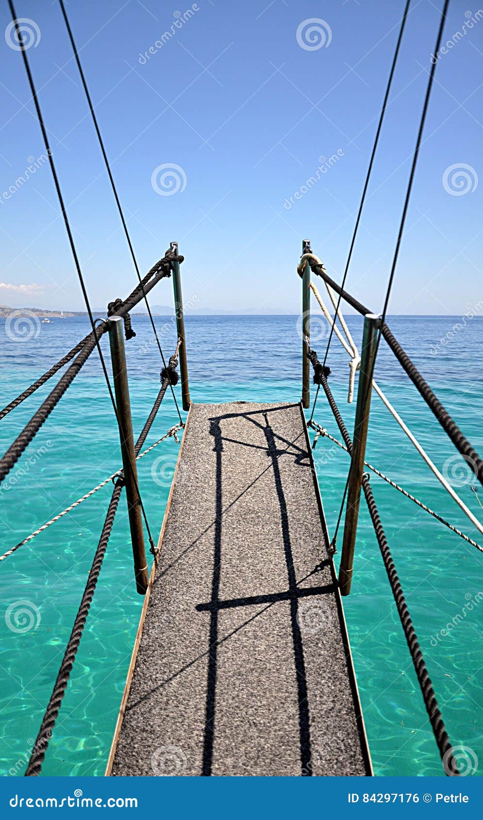 Jumper on boat stock photo. Image of relax, tropic, waves 84297176