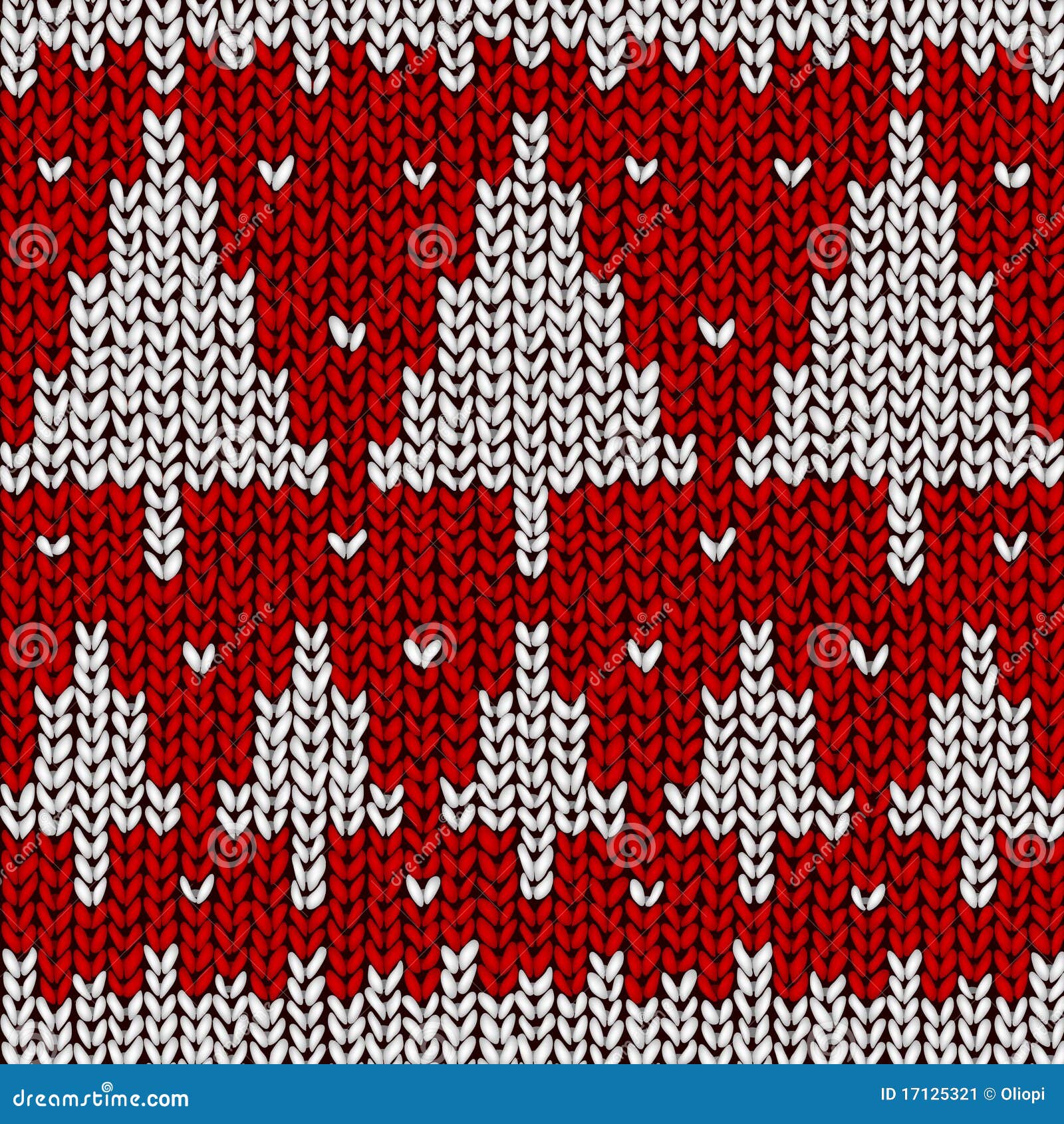 Jumper with Christmas Tree Pattern Stock Vector - Illustration of