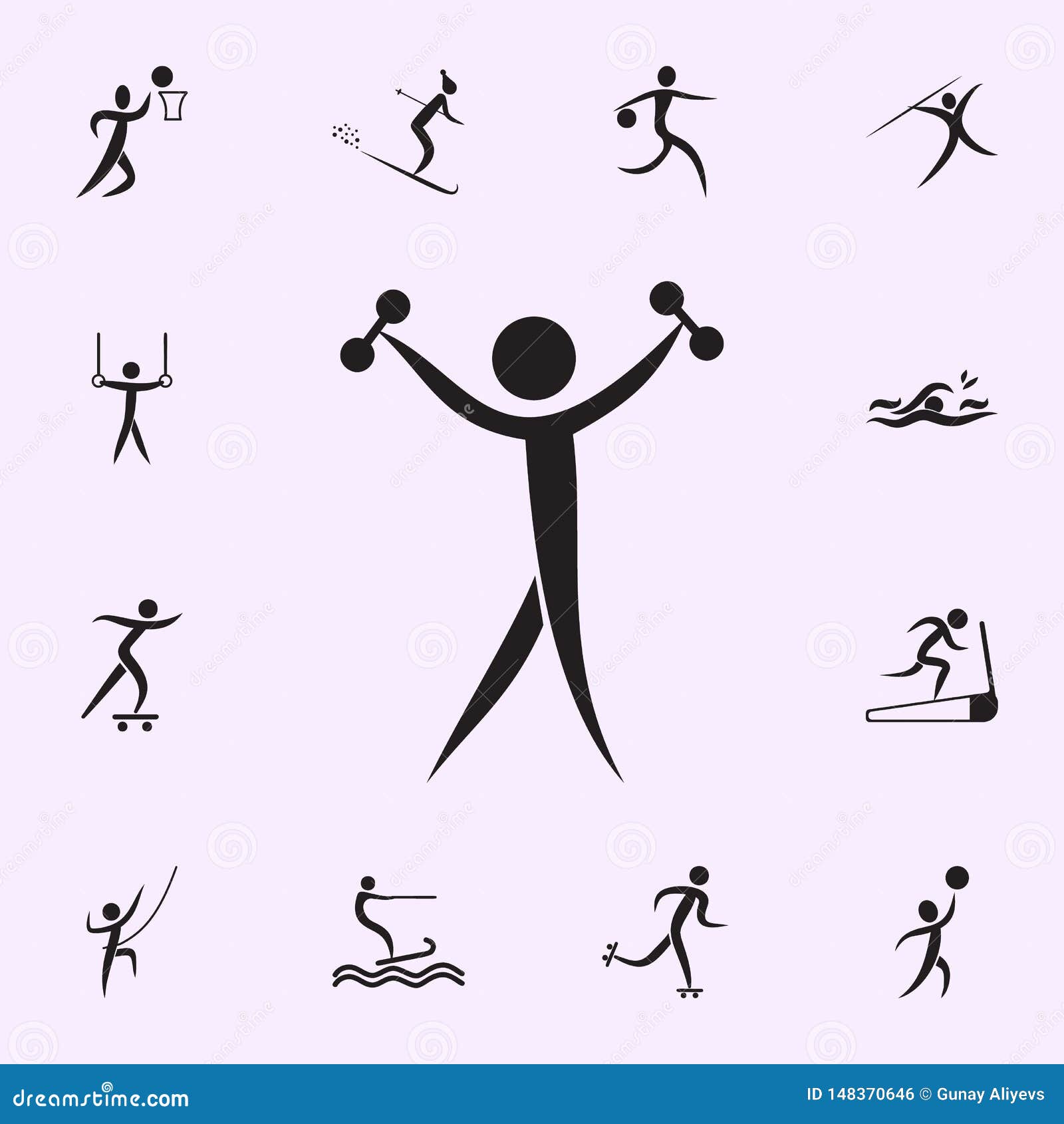 Jumper Icon. Elements of Sportsman Icon. Premium Quality Graphic Design ...