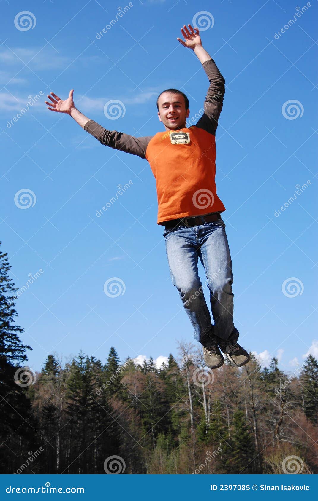 Jumping stock image. Image of look, young, jump, hand 2397085