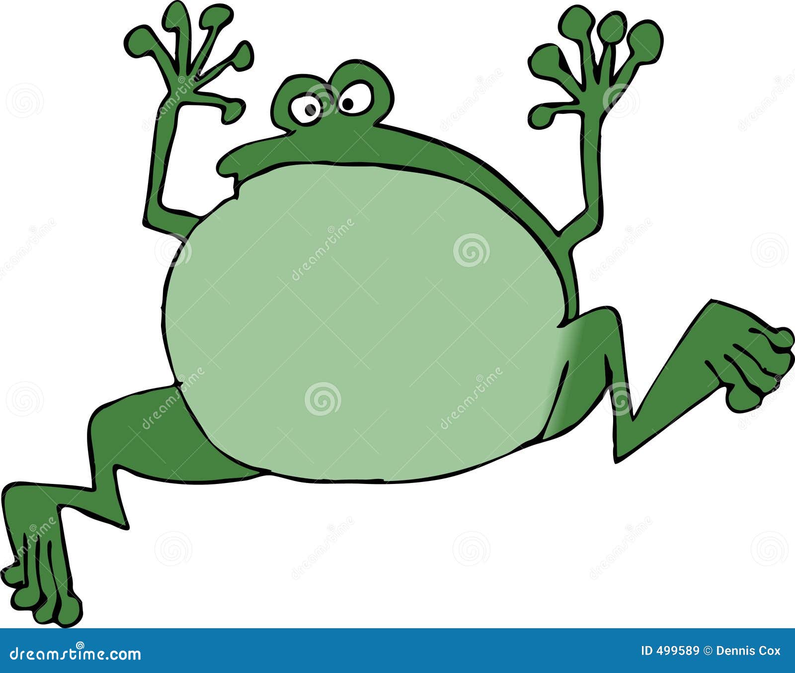 jumping frog clipart - photo #33