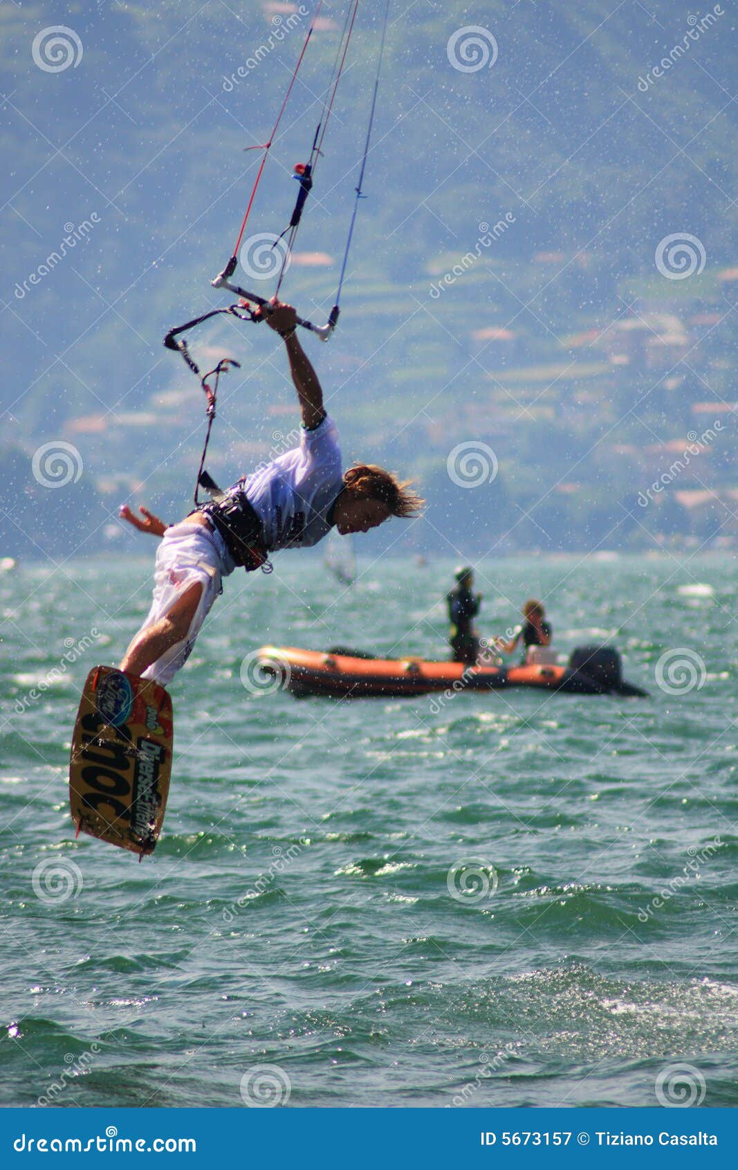 Jumping High with Kiteboard Editorial Photography Image of kitesurfing, flying 5673157