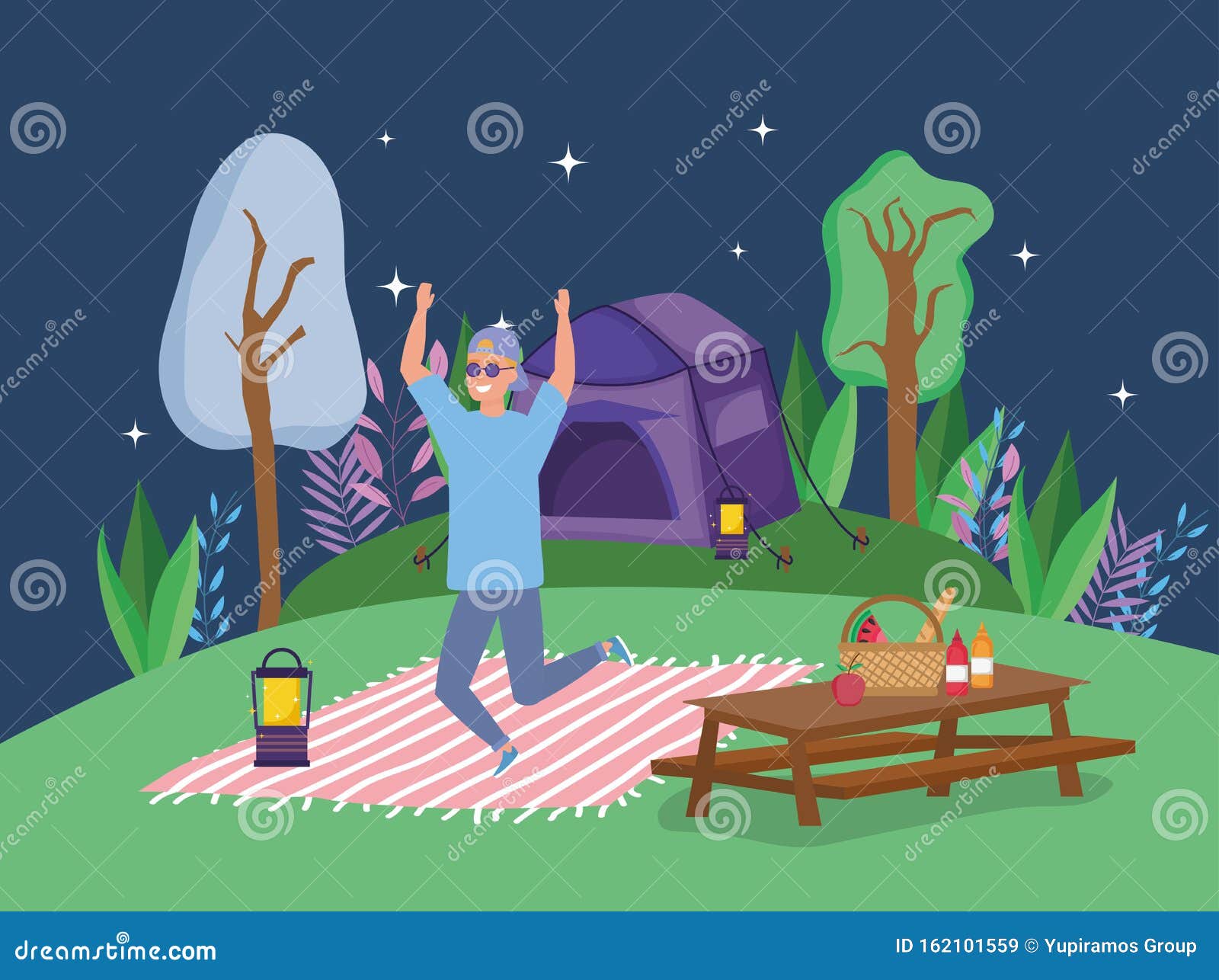 Free Free 191 Camping Blanket Svg SVG PNG EPS DXF File