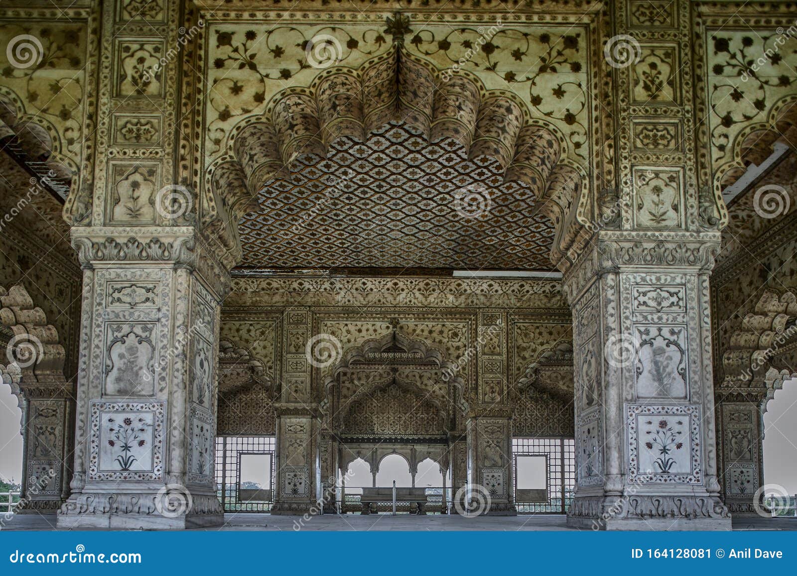 Diwan-E-Khas,or Hall Of Private Audiences Red Fort Complex 