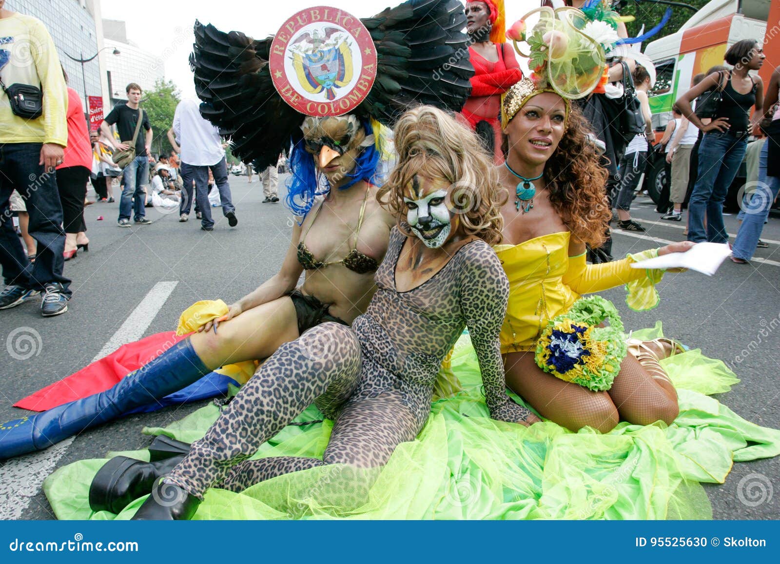 Jun 2015 Gay Pride Parade In Paris France Editorial Image Image Of Activist Idea 95525630