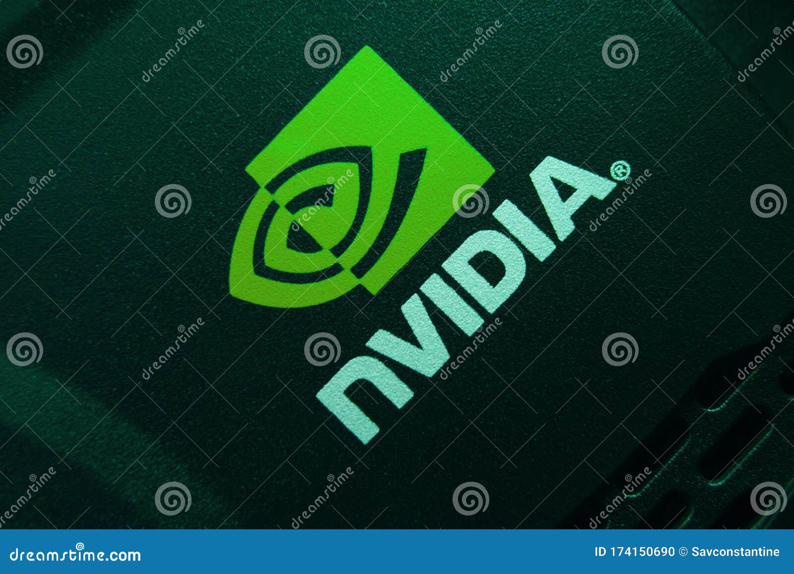 Nvidia Logo Editorial Image Image Of Company Geforce