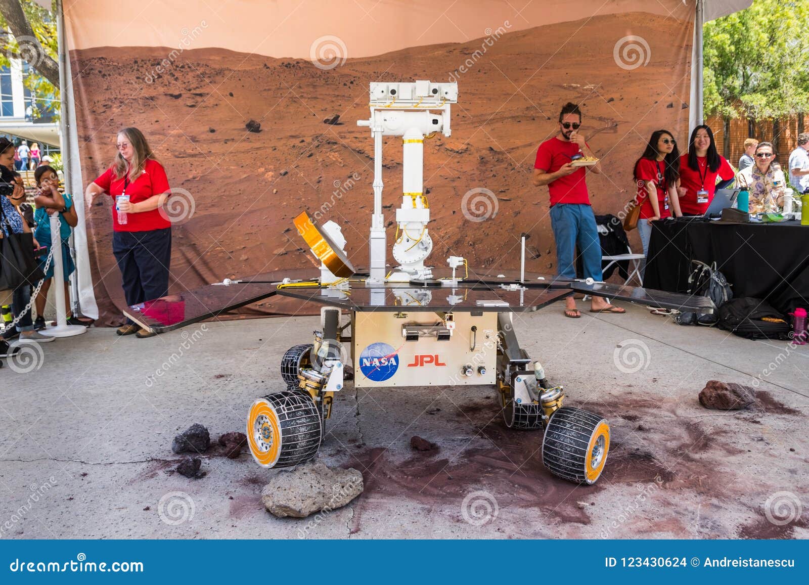 JPL Visit At The `open House` Annual Event `A Ticket To Explore JPL