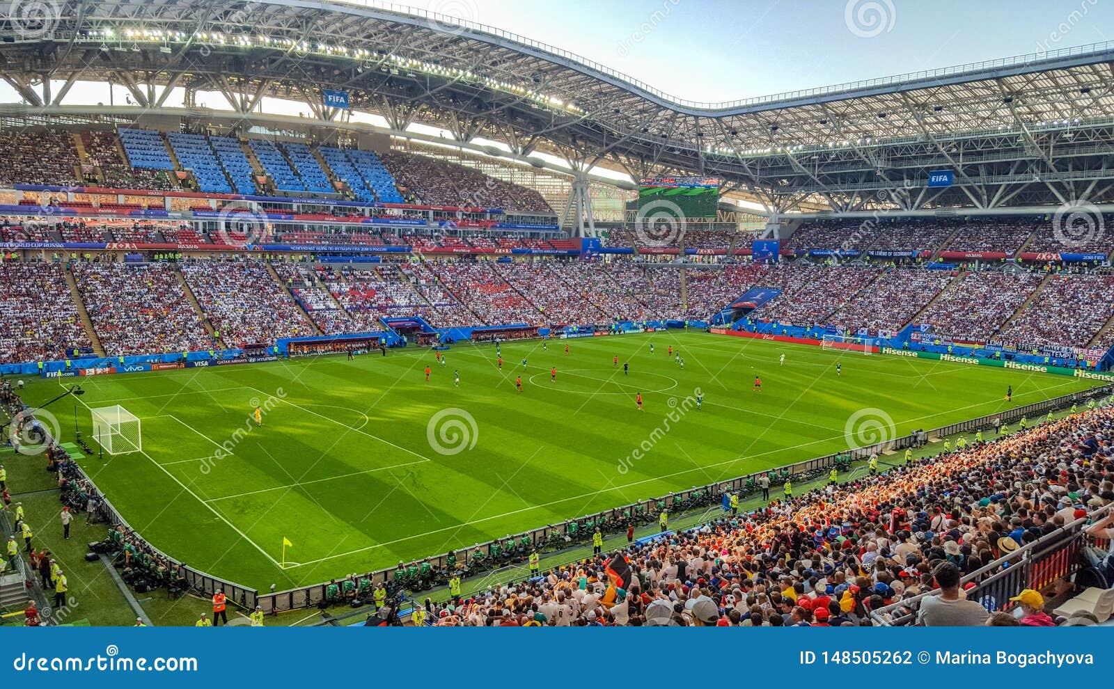 Arena Da AmazÃ´nia is Filled To Capacity for the US Vs Portugal