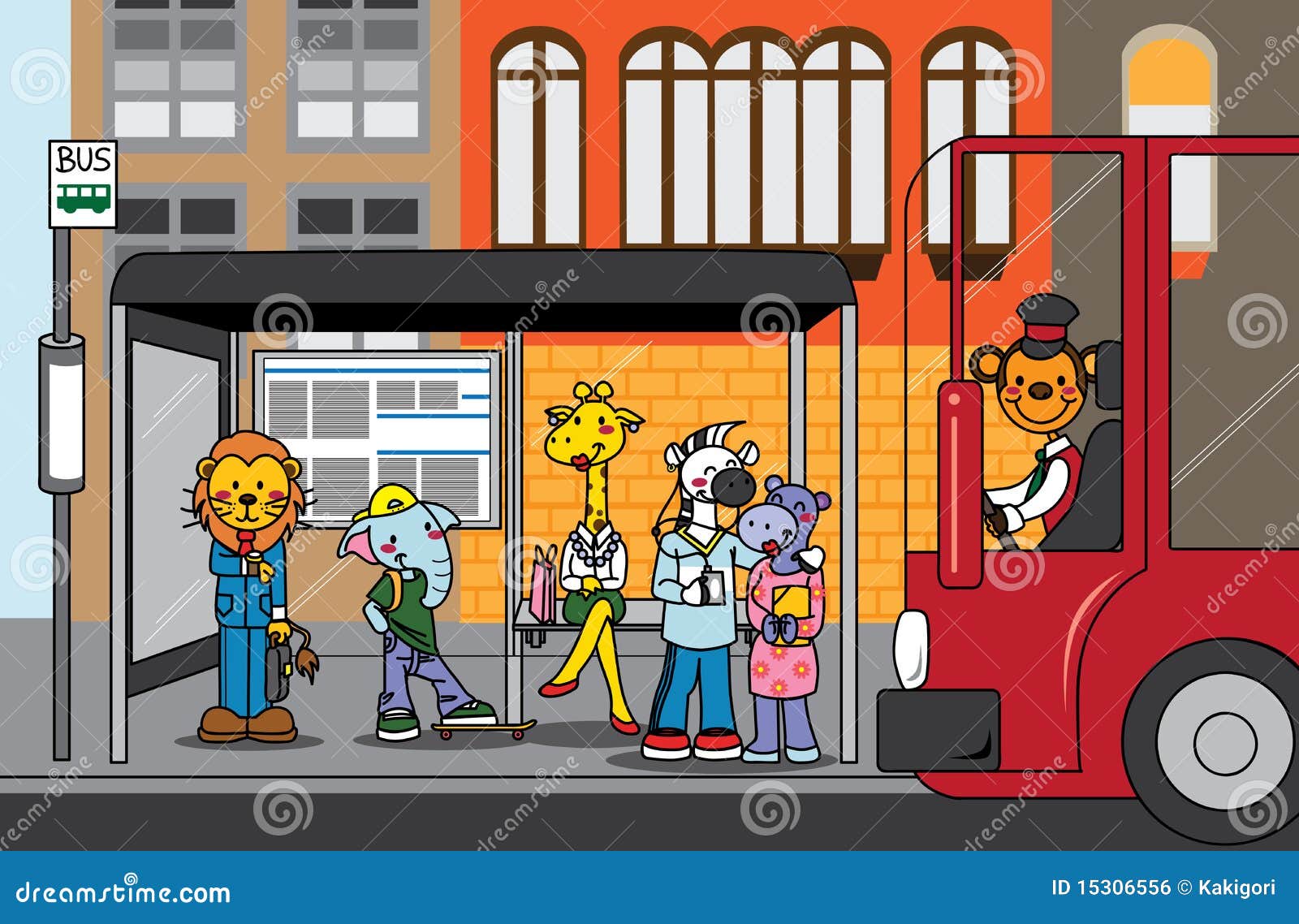 clipart bus station - photo #23