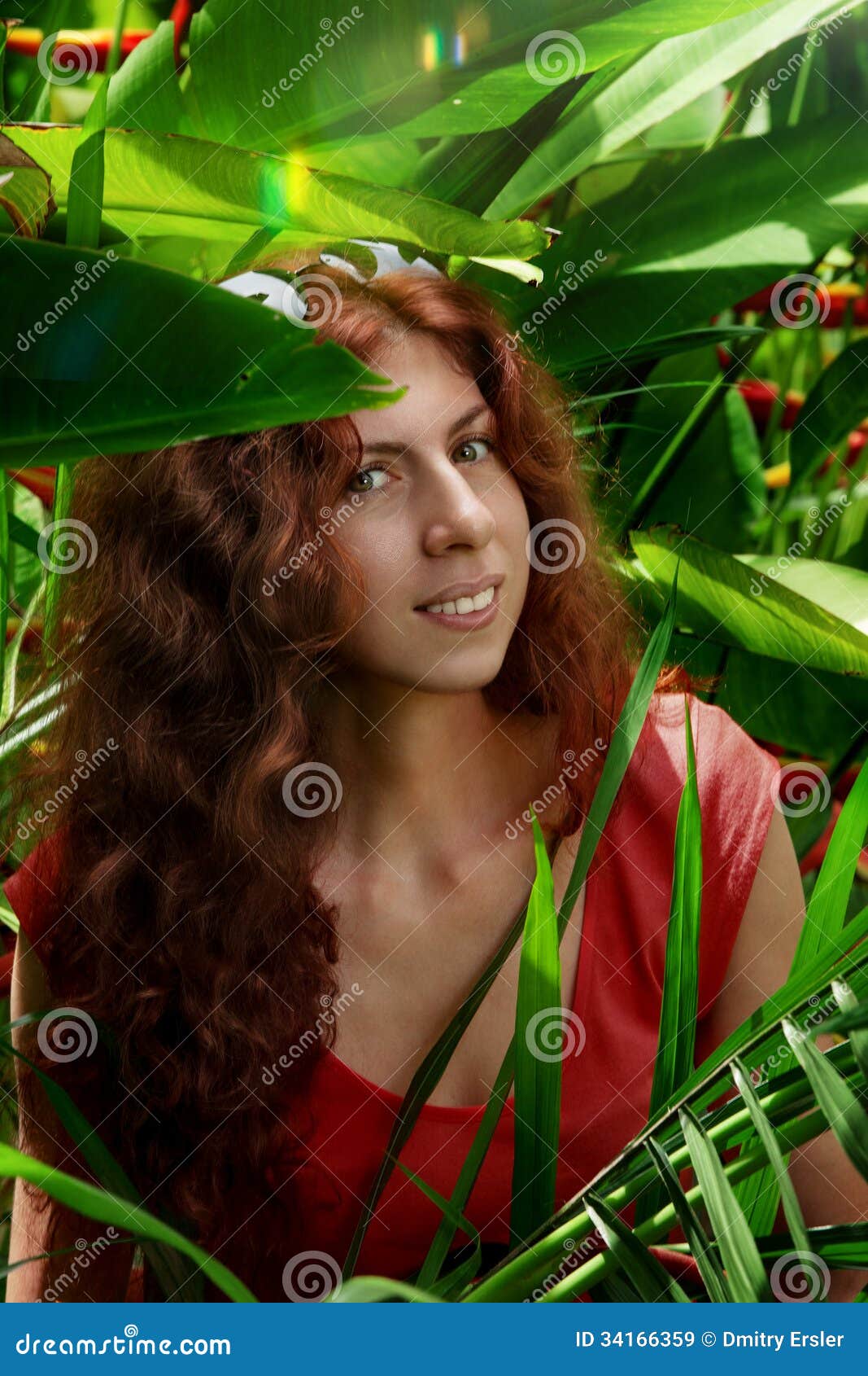 Jungle Girl Royalty Free Stock Images - Image: 34166359